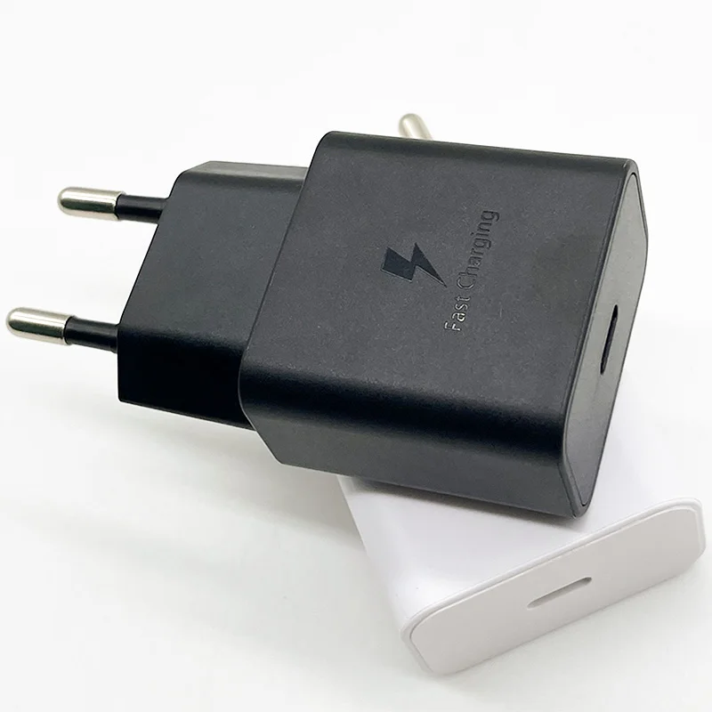 Samsung 15W Schnell-PD-Wandladegerät mit 1M USB-C-Kabel, Reiseladegerät für Galaxy A12 A13 A14 A15 A23 A32 A34 S10E S10 S9 S8 Plus – Detail 4