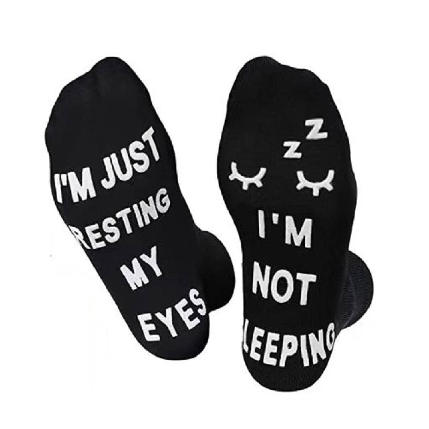 Men Funny Socks Harajuku Humor Word Printed Creative Hip Hop Street Skateboard Unisex Crew Cotton Silicon Anti Slip Happy Socks