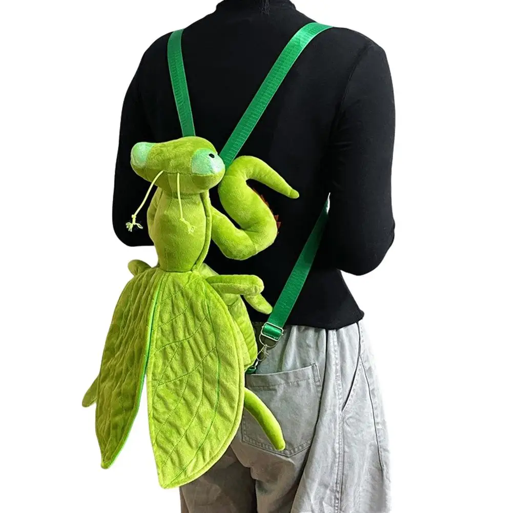 Novelty Simulation Insect Backpack Soft Plush Stuffed Lifelike Insect Backpack Creative Gift for Christmas New Year's Gifts