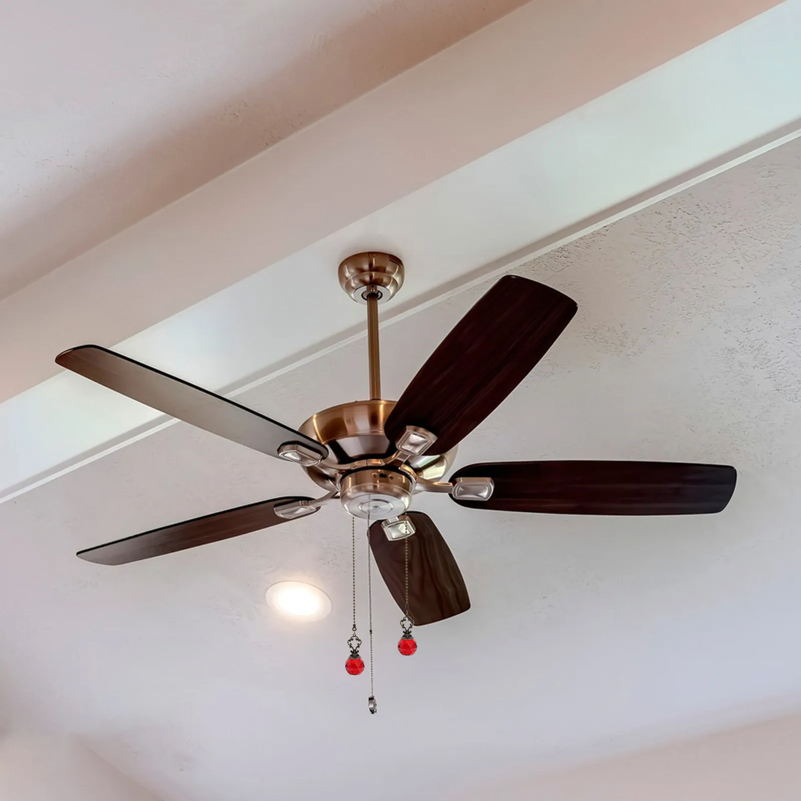 

2 шт. Элегантные винтажные европейские хрустальные цепочки-удлинители для потолочных вентиляторов, настольных ламп, светильников, декоративные цепочки для освещения