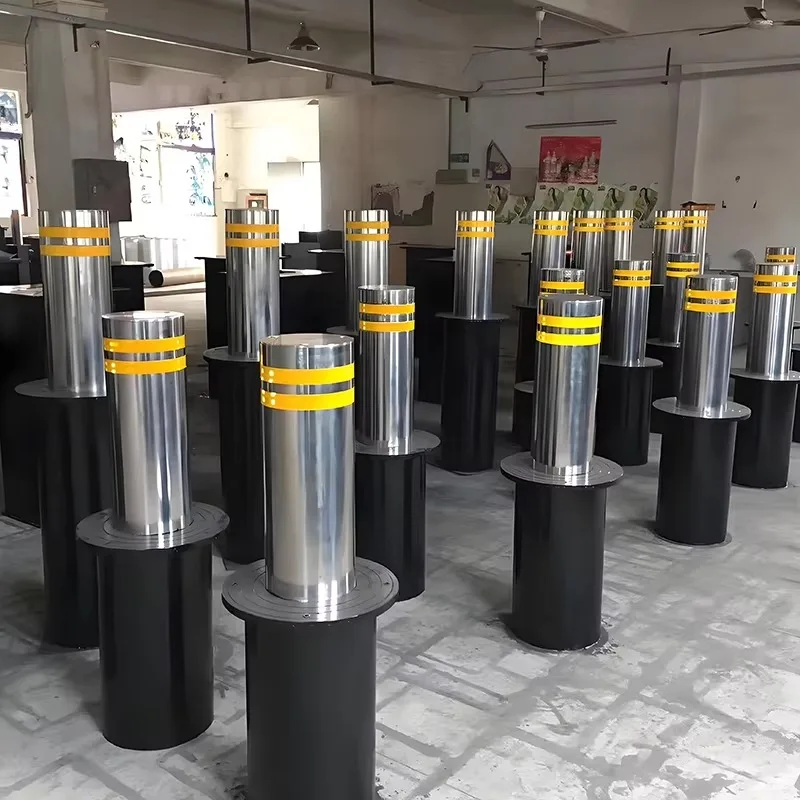 Road Barrier Remote Control Radar Detective Automatic Hydraulic Bollard Traffic Anti-Collision Rising Column