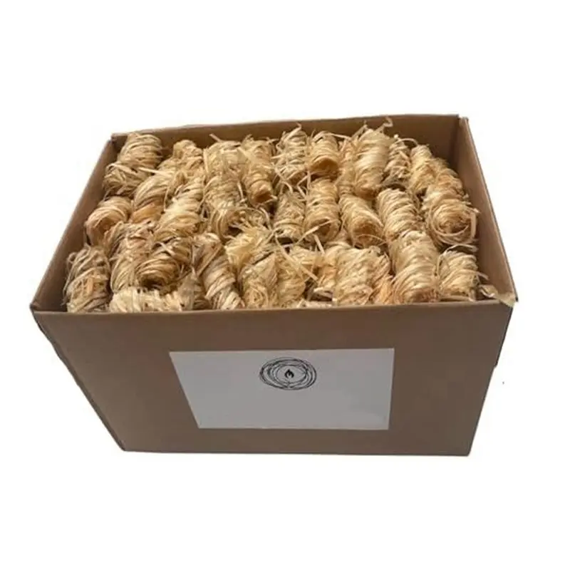 RALCA-120X Natural Firelighters For Wood Burners, Fire Lighters, Firelighter For Stove, Bbq Cooking,Natural Wood Wool