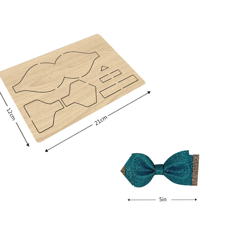 

Z26 Elegant 5-inch Bow Wooden Cutting Die, Suitable For Most Machines