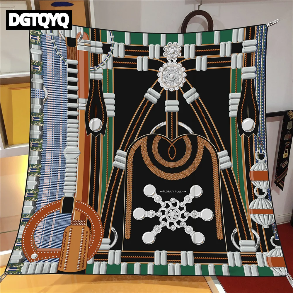 

Роскошный модный квадратный шарф 90 см, женские саржевые шелковые шарфы, пляжная шаль, хиджабы, большая бандана, платки, шейный платок, головной убор