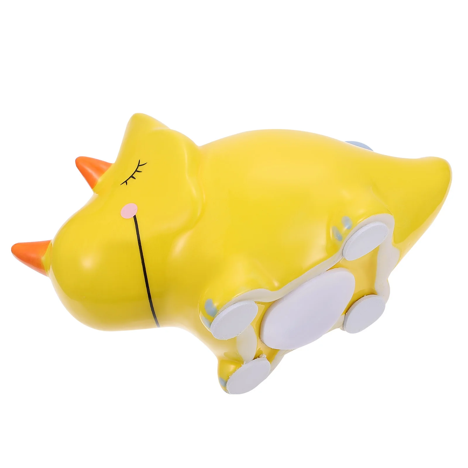 1Pcs Ceramic Coin Storage Box Dinosaur Themed Money Box for Organizing Change Kids Room Desktop Decorative Piece