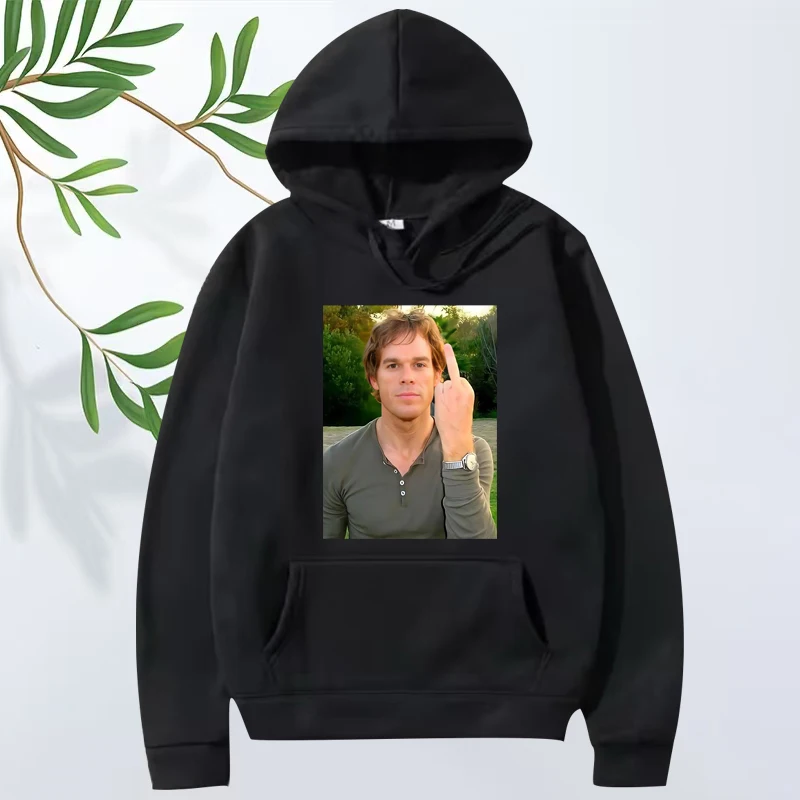 Dexter Morgan Classic fashion graphic hoodie 2025 new men women funny vintage Long sleeve streetwear print oversized tops unisex