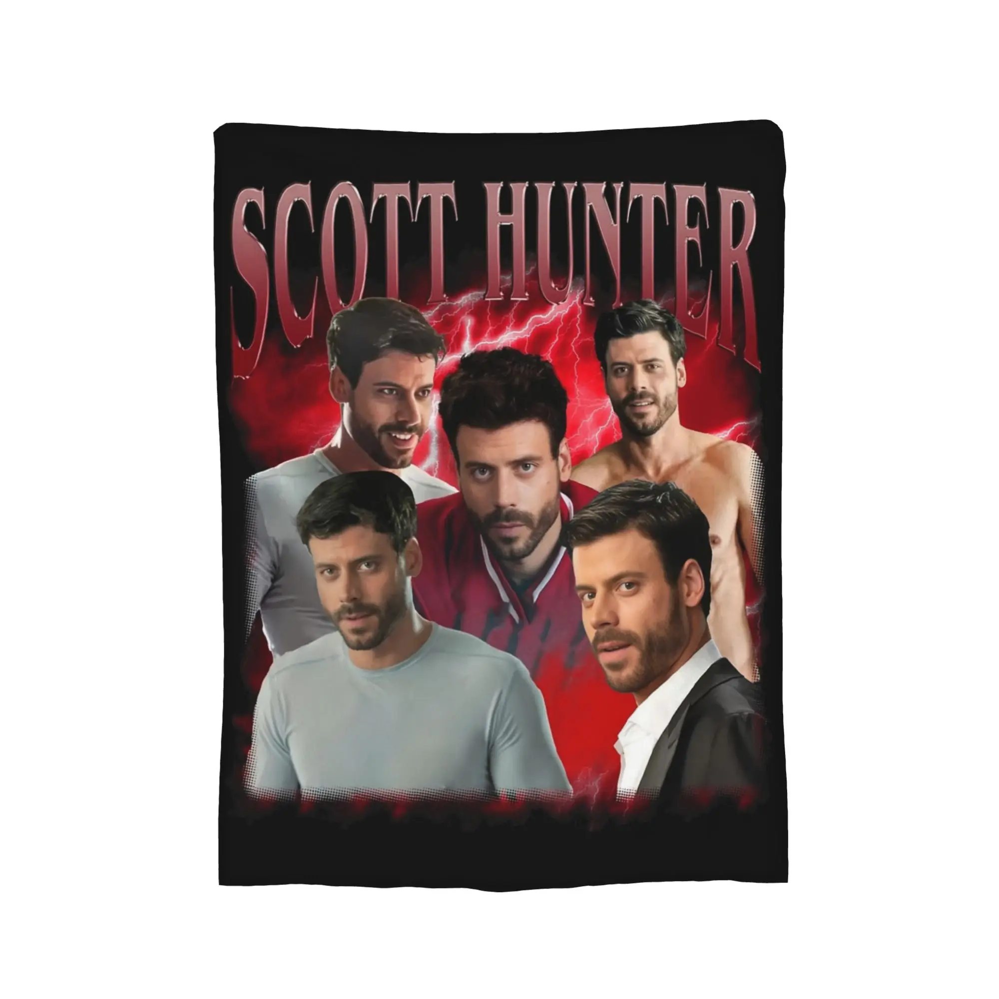 Heated Rivalry Scott Hunter Blanket Flannel Textile Decor  Portable Soft Throw Blankets for Bed Couch Quilt