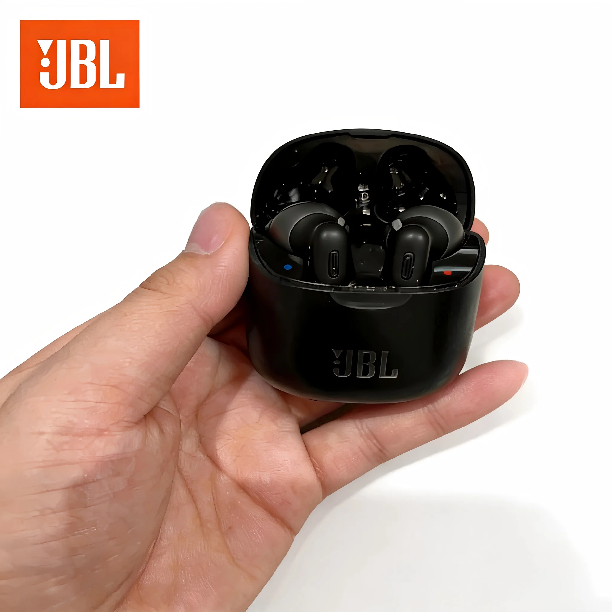 Audífonos Inalámbricos JBL TUNE 220 TWS Bluetooth, Auriculares Estéreo con Bajos Profundos, Micrófono Integrado
