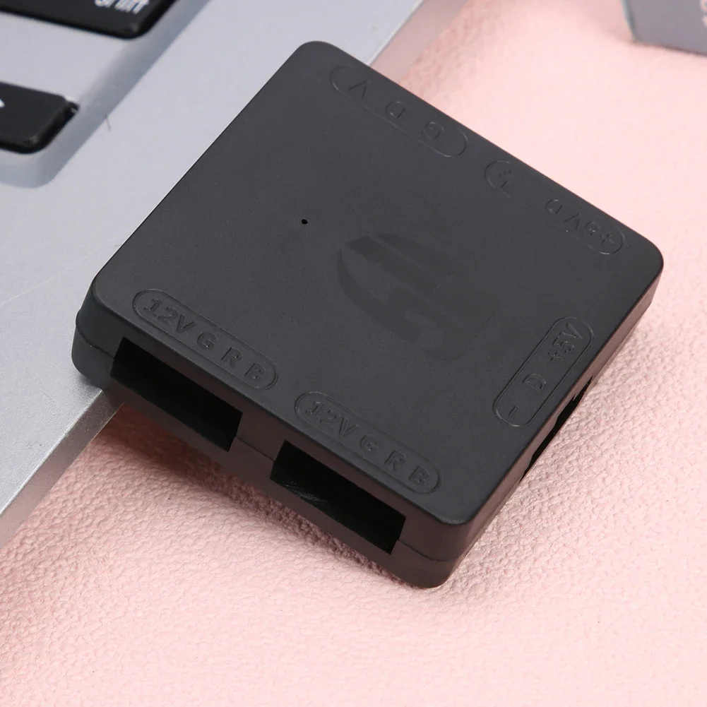 

RGB Converter 5V 3Pin ARGB Light to 12V 4Pin RGB Light Transfer Fan Converter