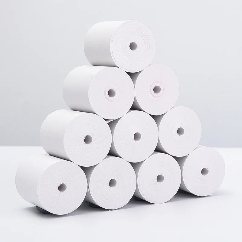 thermal paper 57x30 mm POS printer 10 rolls  mobile bluetooth Cash register paper Rolling papers pos hospitality