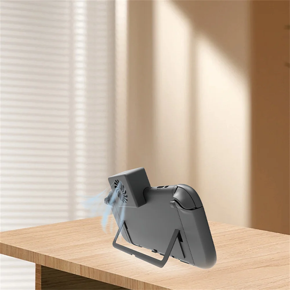 For Switch 2 Cooling Fan Portable 3 Speeds Adjustable Heat Dissipation Radiator Portable Heat Sink For Switch 2 Game Consoles ﻿
