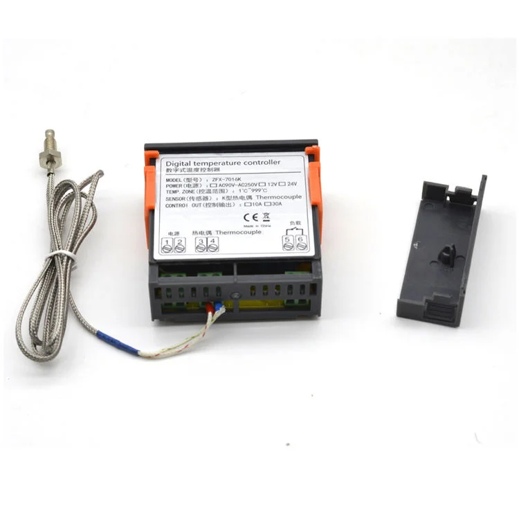Picture 6: ZFX-7016K Digital Thermostat Controller K Type Sensor -50-999℃ 10A 30A AC90-250V