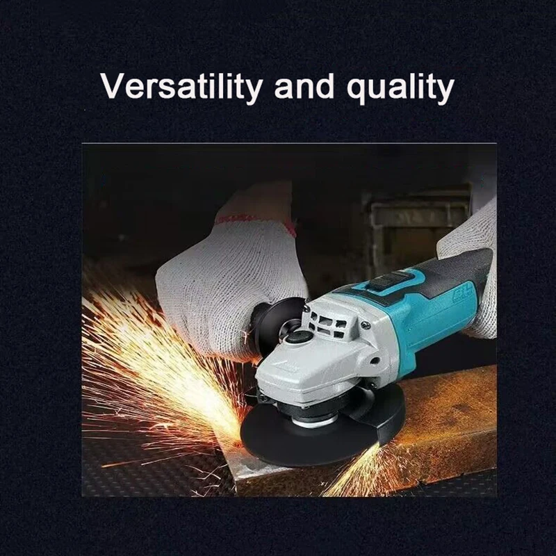 

Power Tool Brushless Electric Angle Grinder Variable Speed Grinder Cutting Machine Woodworking