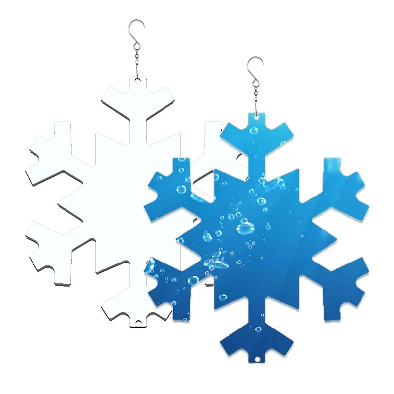 A64Z 6 قطعة 10 بوصة التسامي الرياح المغازل الفراغات هدايا عيد الميلاد لعيد الميلاد حديقة الديكور