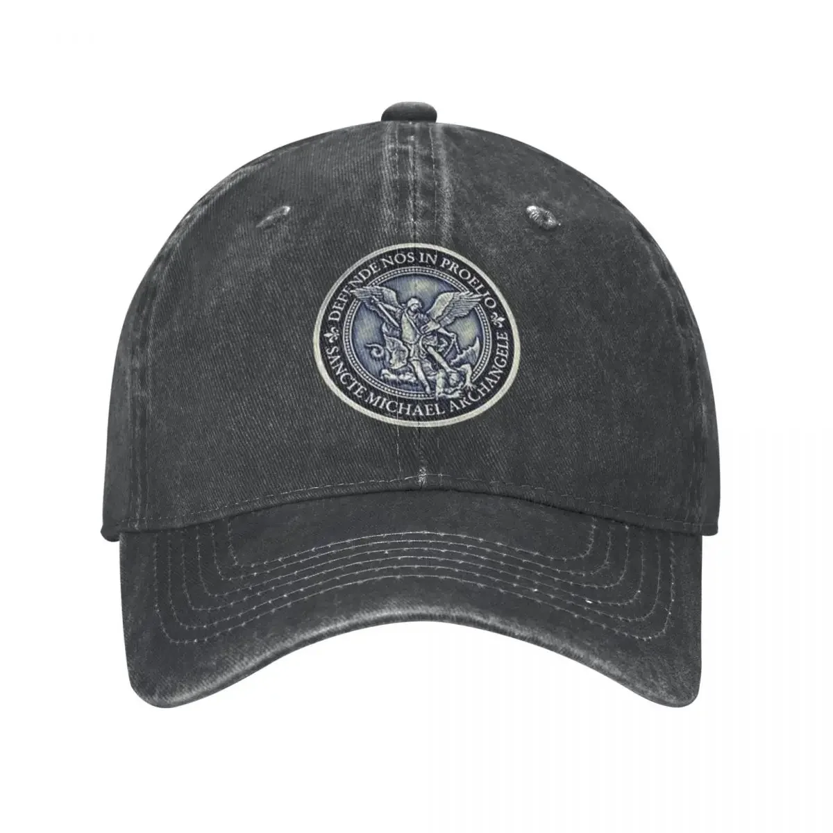 Saint Michael Archangel Orthodox Unisex Baseball Cap Distressed Denim Hats Cap Classic Outdoor Activities Adjustable Headwear