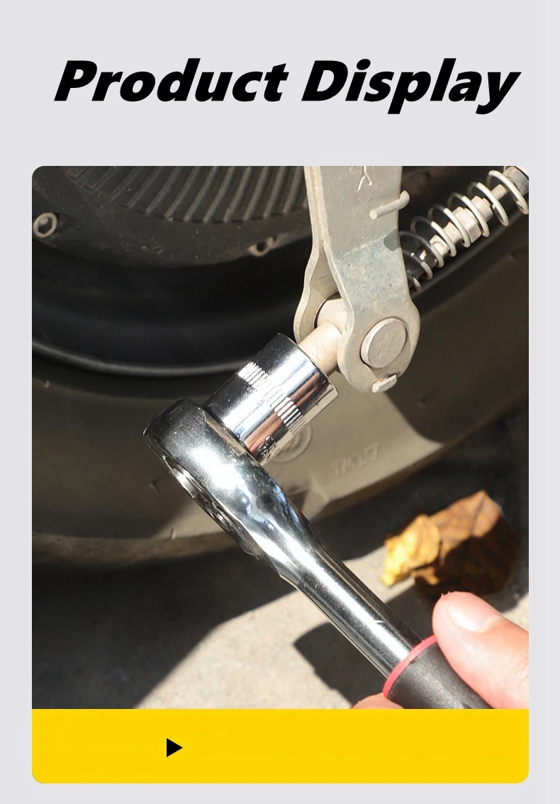 4-12mm 1/4 Drive Impact Hex Socket Short Drive Socket Set Wrench Metric Sizes CR-V for Electric Wrench Motor Truck Repair Tool image 4