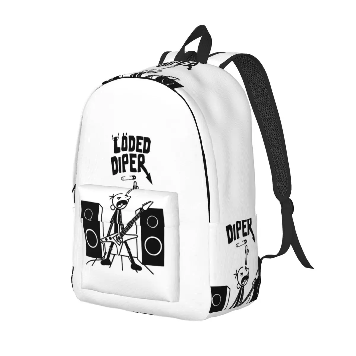 

Diary Of Wimpy Kid World Book Day Backpack Daypack Large Capacity Kids BookBag School Bag Shoulder Bags for Men Women
