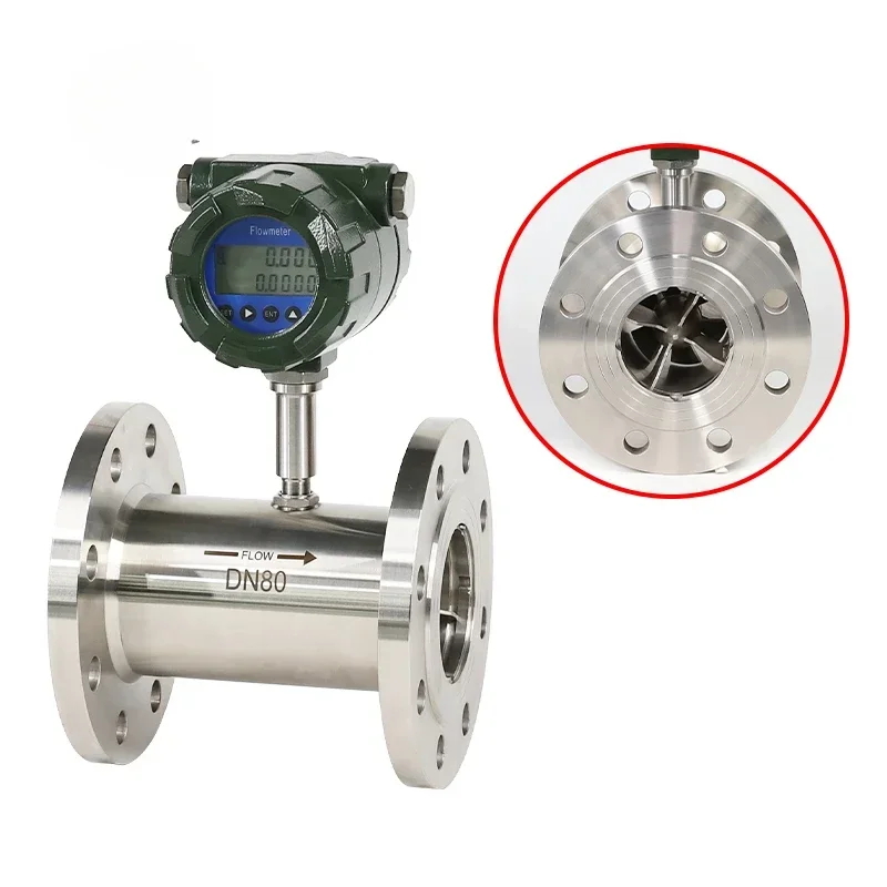 

Food Grade SS316 FS400a Turbine Flowmeter - Used for Flow Measurement of Agricultural Water and Beer (DN25 Thread)