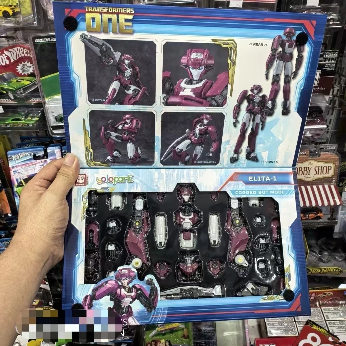 Hasbro Transformation ONE AMK Megatron OP Arcee Ellia-1 Mode Kit Assembled Model Robot Action Figure Toys Non-deformable Model