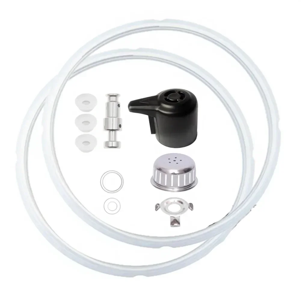11 PCS Pot Bowl Accessories Kit for 5 Quart 6 Quart Models Sealing Ring Steam Release Valve Float Valve Gaskets