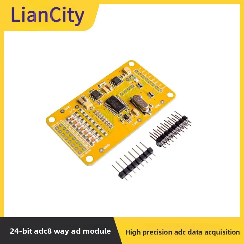 

Upgraded VersionADS1256 24BitADC8RoadADModule High PrecisionADCData