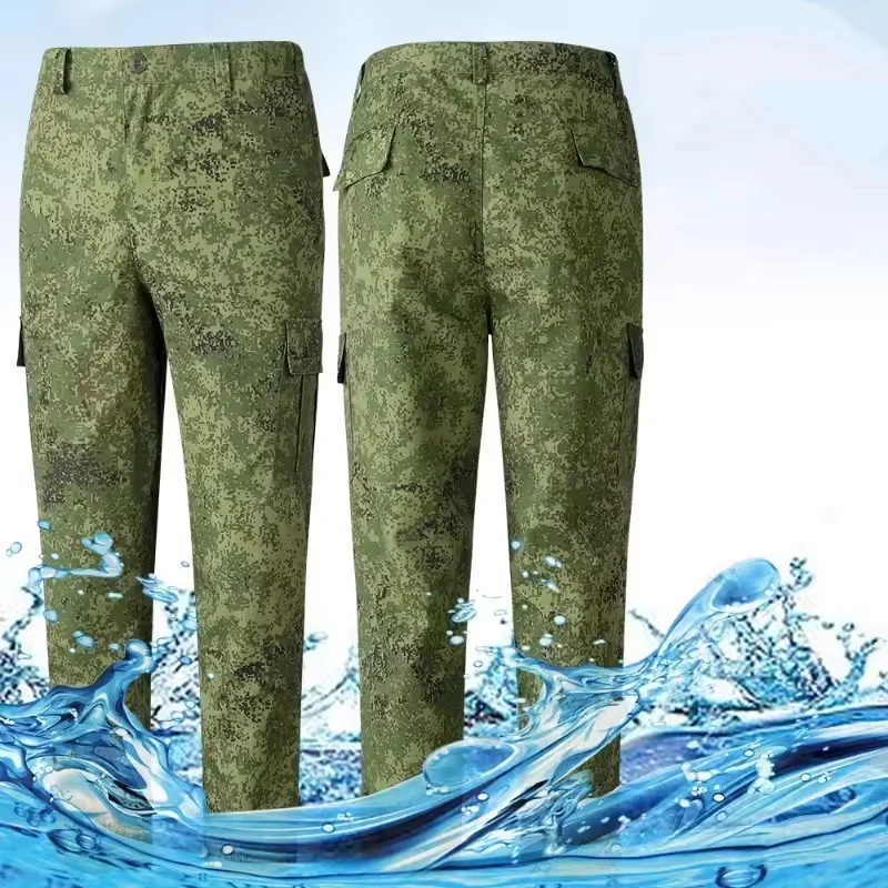 Russian Camouflage Tactical Suit Combat Uniform Men Field Training Clothes Outdoor Hunting Ghillie Suit Jacket Pants GL view 6