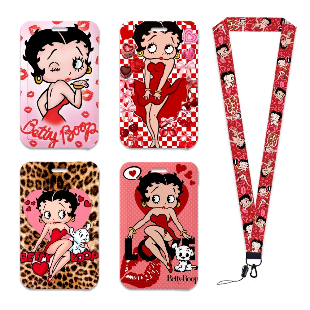 

Hot Selling Fashion Girls Women Lanyards ID Badge Holder Strap Bus Card Case Pass Case Cover Slip Bank Cardit Card Holder Cover