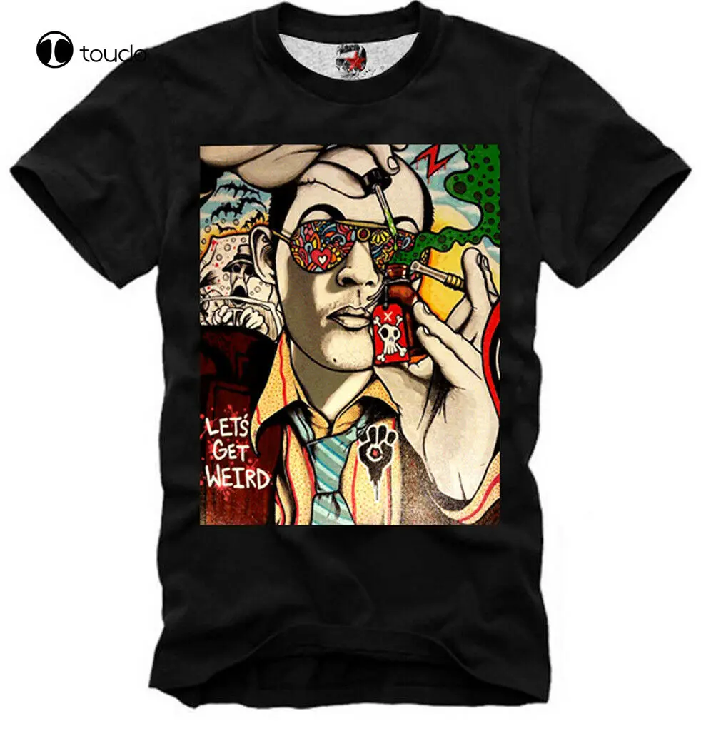 

T Shirt Fear And Loathing In Las Vegas Lsd Dmt Gbl Xtc For Men T Shirt Fashion Printed Pure Cotton Cosplay T-Shirts Women Shirts