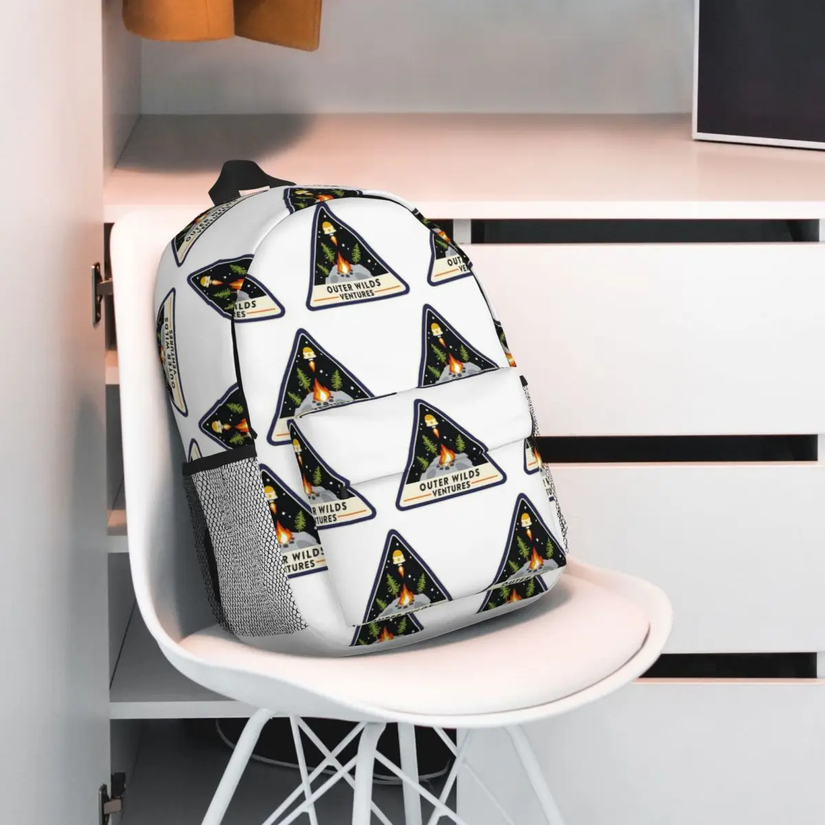 Outer Wilds Ventures Patch Backpack Hot Sale Daypack Large Capacity Boys Girls BookBag Shoulder Bags for Men Women School Bag