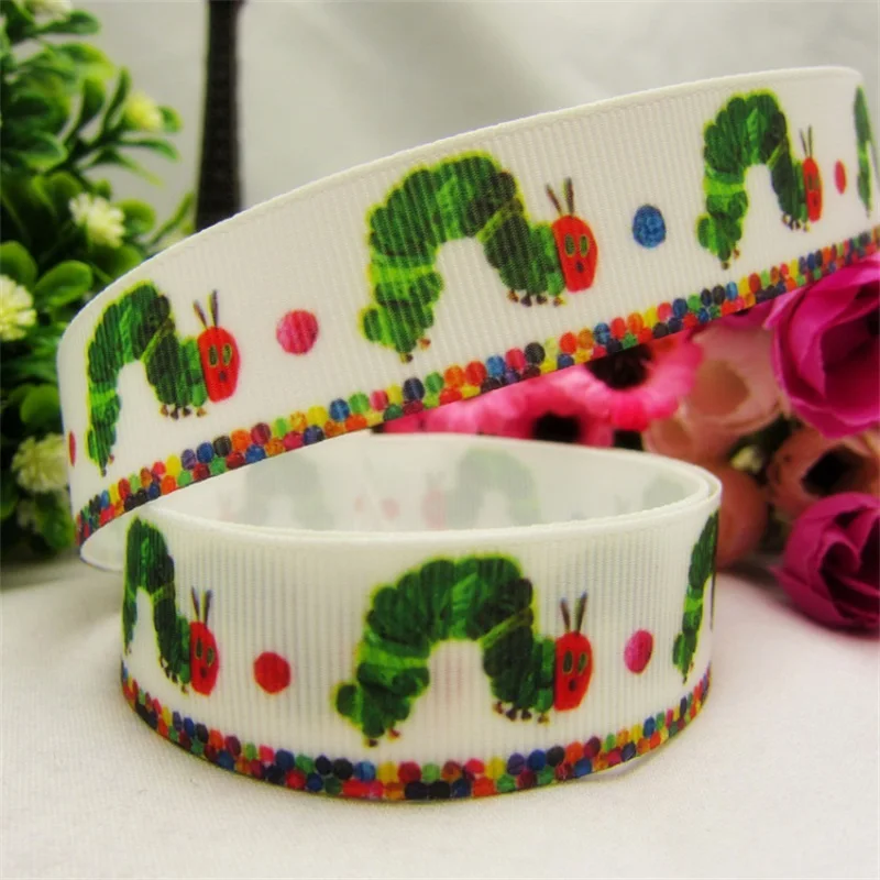 Cartoon Multi-Impresso Grosgrain Ribbon, Acessórios DIY, Material Headwear, Costura Artesanato, Decoração do partido, Hairbow, 1 