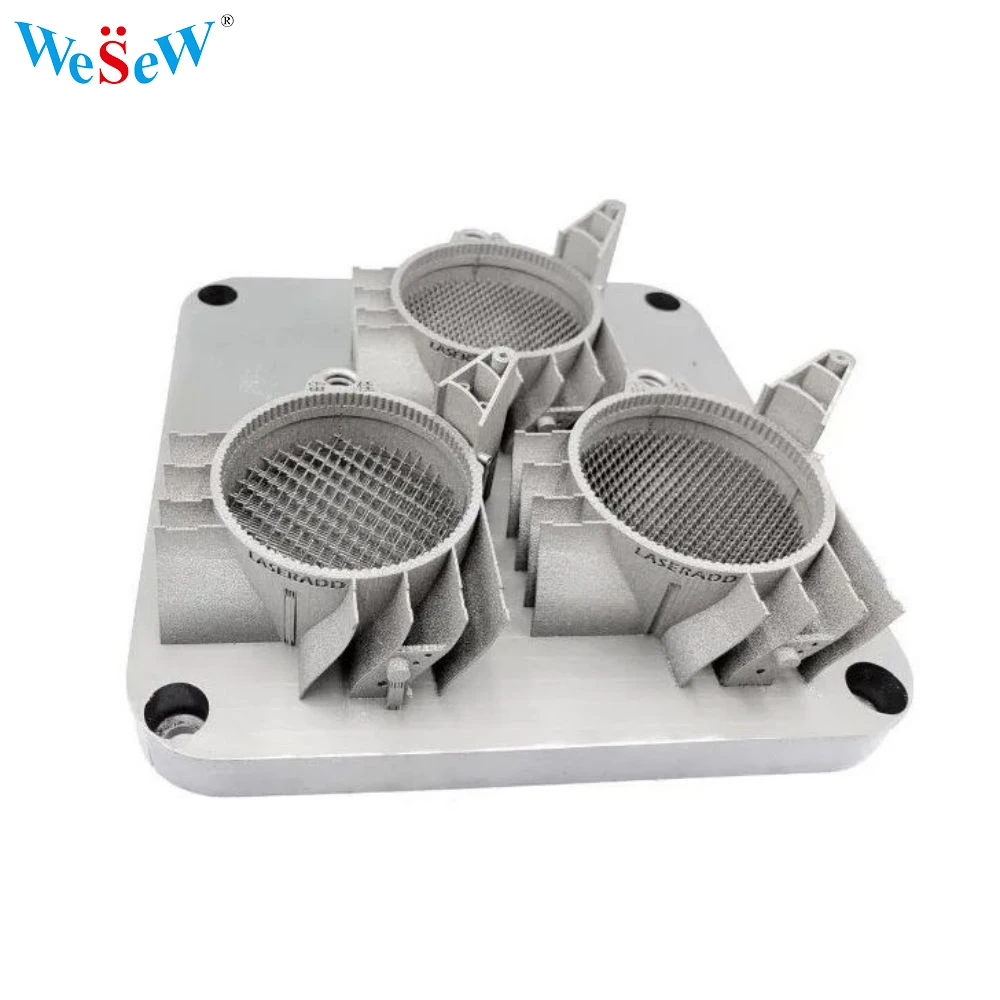 Rapid Prototyping Metal 3D Printing Service AlSi10Mg Aluminum Alloy 316L Stainless Steel Custom Complex Lattice Mold Parts