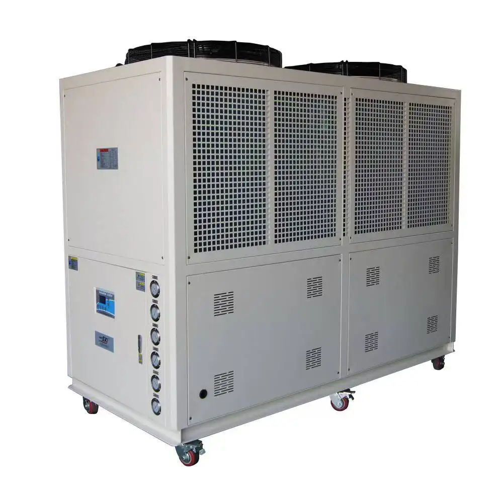 30ton 750W Water Cooled Scroll Chiller 380V R410A with Compressor Pump & Motor