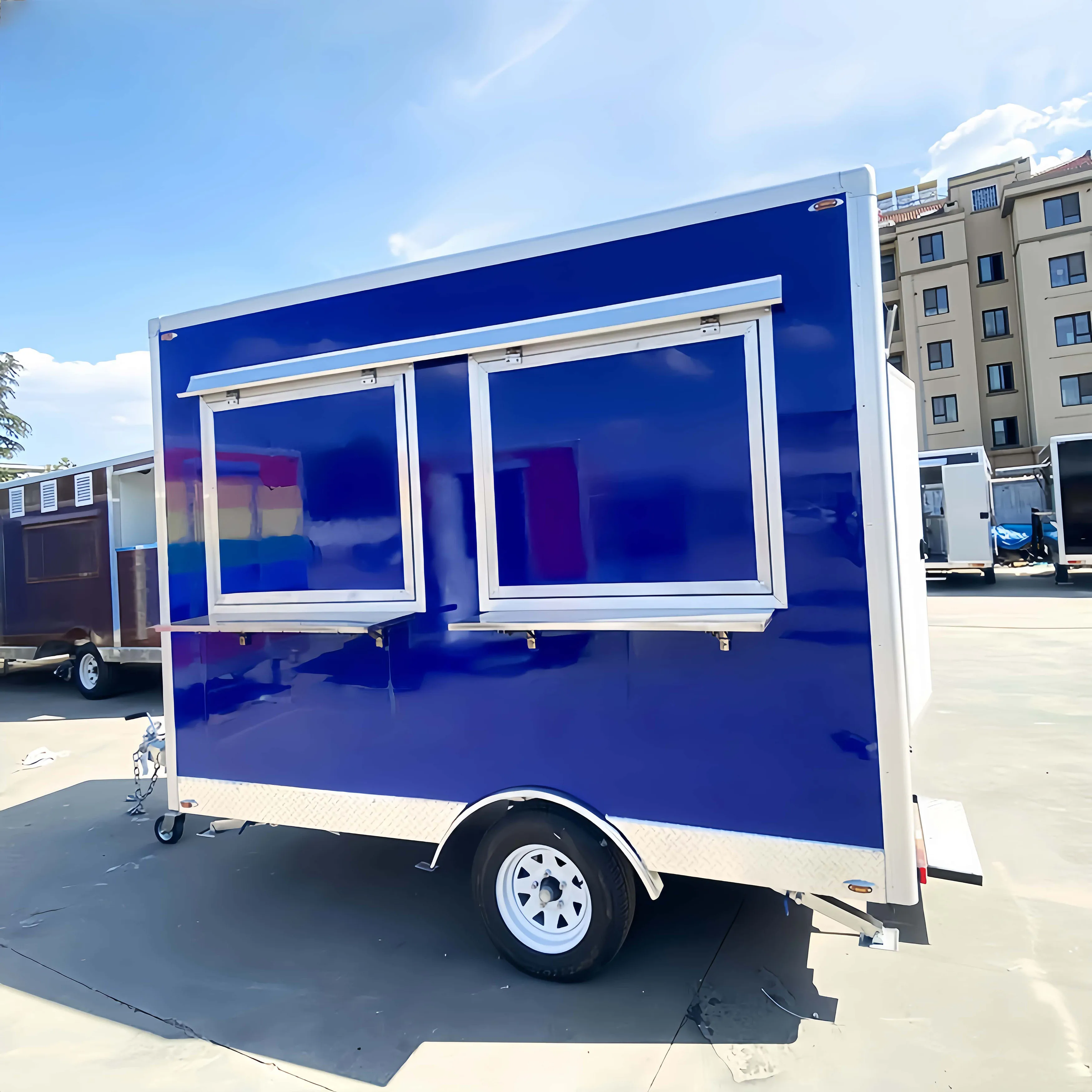 

Customzied Food Truck Trailer Professional Mobile Kitchen Food Truck Catering Trailers for Sale