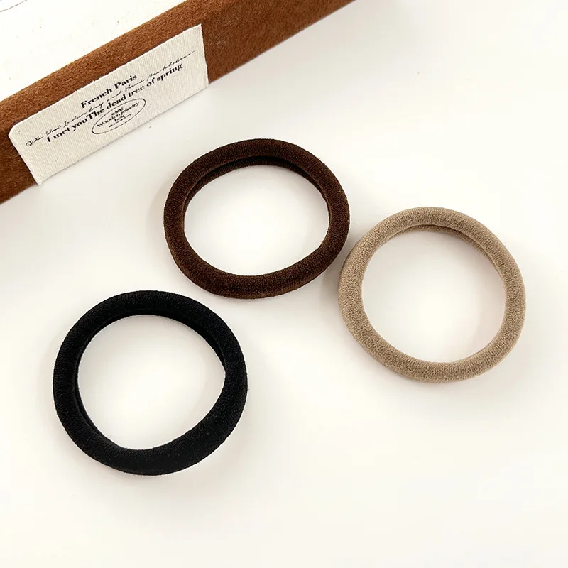 Towel Ring, Rubber Band, Basic Style, Hair Tie, Rubber Band, Durable and Not Damaging Hair, Ponytail Headband