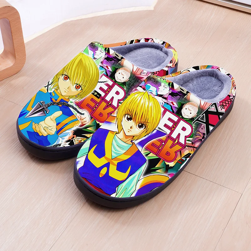 Anime Hunter x Hunter Schuhe Gon Freecss Winter Baumwolle Hausschuhe Unisex Cosplay männer frauen hausschuhe schuhe Hause kleidung
