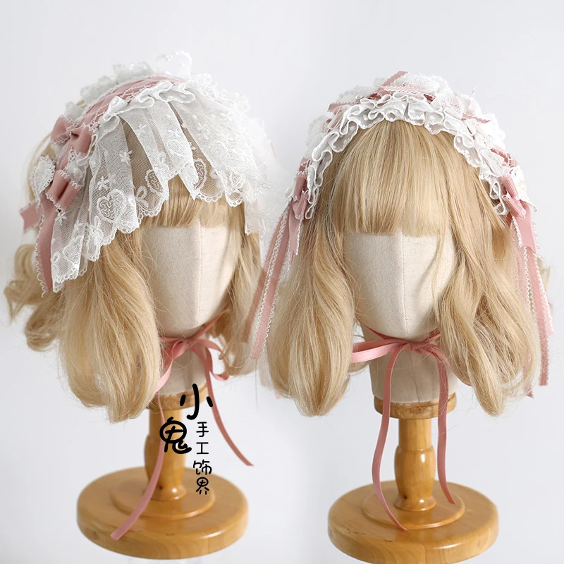 

Original Lolita Bow Headband Hairpin Top Hat Hair Accessories Lo Ballet Butterfly Heart Girl Gorgeous Hair Accessories