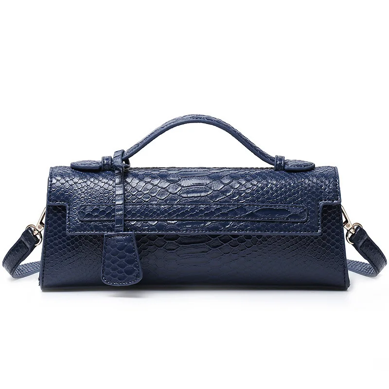 

Hot Fashion Luxury Brands Women's Long Handbags Shoulder Bags Brand Design Ostrich/Snake Print Women Bag Handbag Ladies Handbags