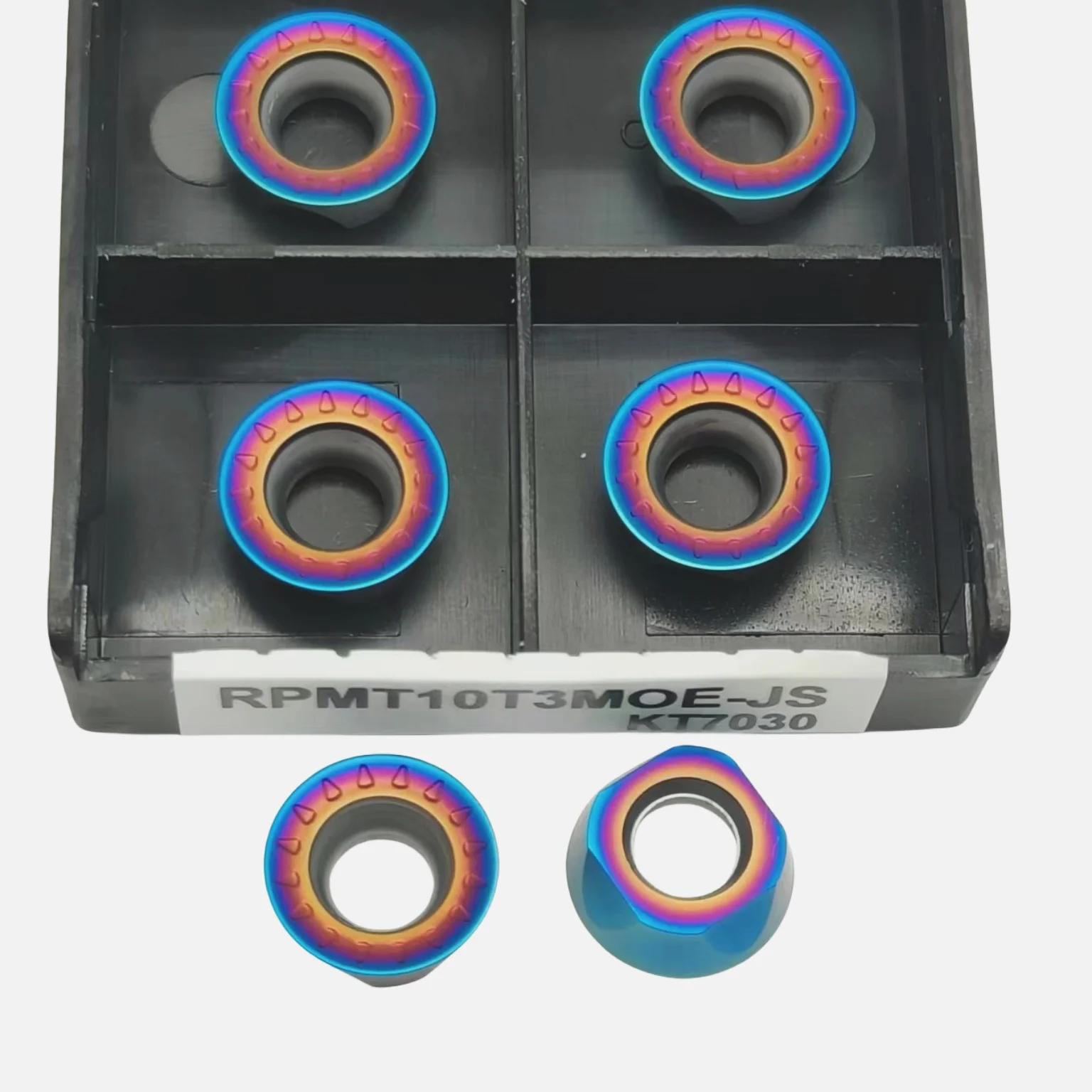 Nano-超硬鋼工具,CNCフライス盤用工具,高品質切削工具,rpmt 10t3,rpmt10t3moe