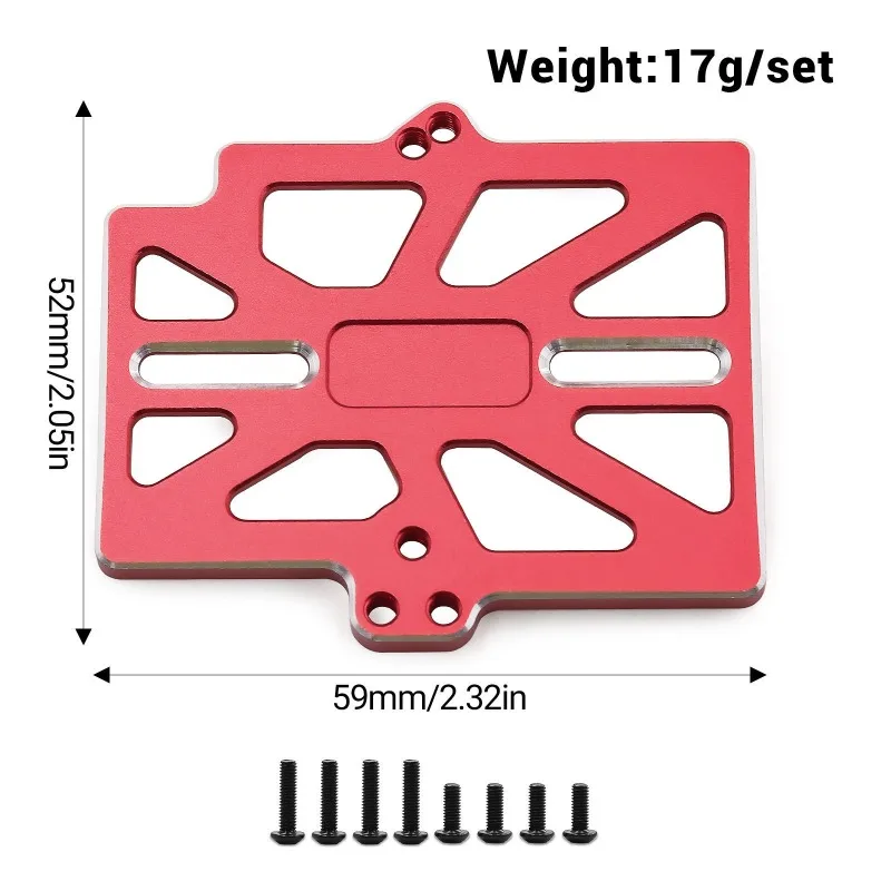 Uchwyt ESC do Traxxas 1/10 Mini Maxx - Kompatybilny z Hobbywing MAX10 W240 2S-3S Część do tuningu samochodów RC