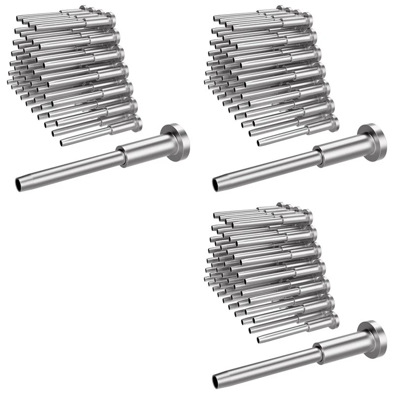 ABCL 150 Pack Invisible Cable Railing Kit, T316 Stainless Steel 1/8In Invisible Receiver And Swage Stud End For Cable Railing
