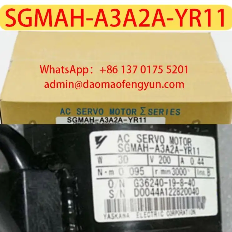 SGMAH-A3A2A-YR11 Brand New Servo Motor，SGMAH A3A2A YR11，Fast shipping