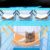 Pet Seat Hanging Lounger Soft Warm Bed For Cats Small animals Rabbits Cat Bed Window Mounted Cat Hammock Bed