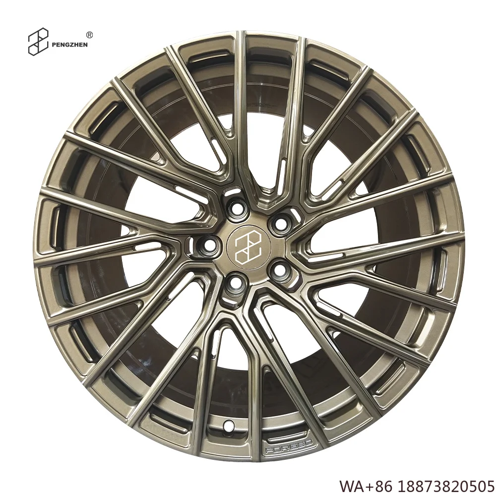 For Bronze Straggler Design Upgrade Custom 18 19 20 21 5x112 Forged Rim Wheels for BMW 5 Series