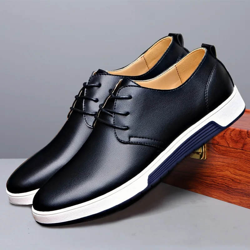 

Classic Business Dress Men Shoes Formal Slip on Dress Shoes Mens Oxfords Footwear Elegent Leather Shoes for Men Loafers