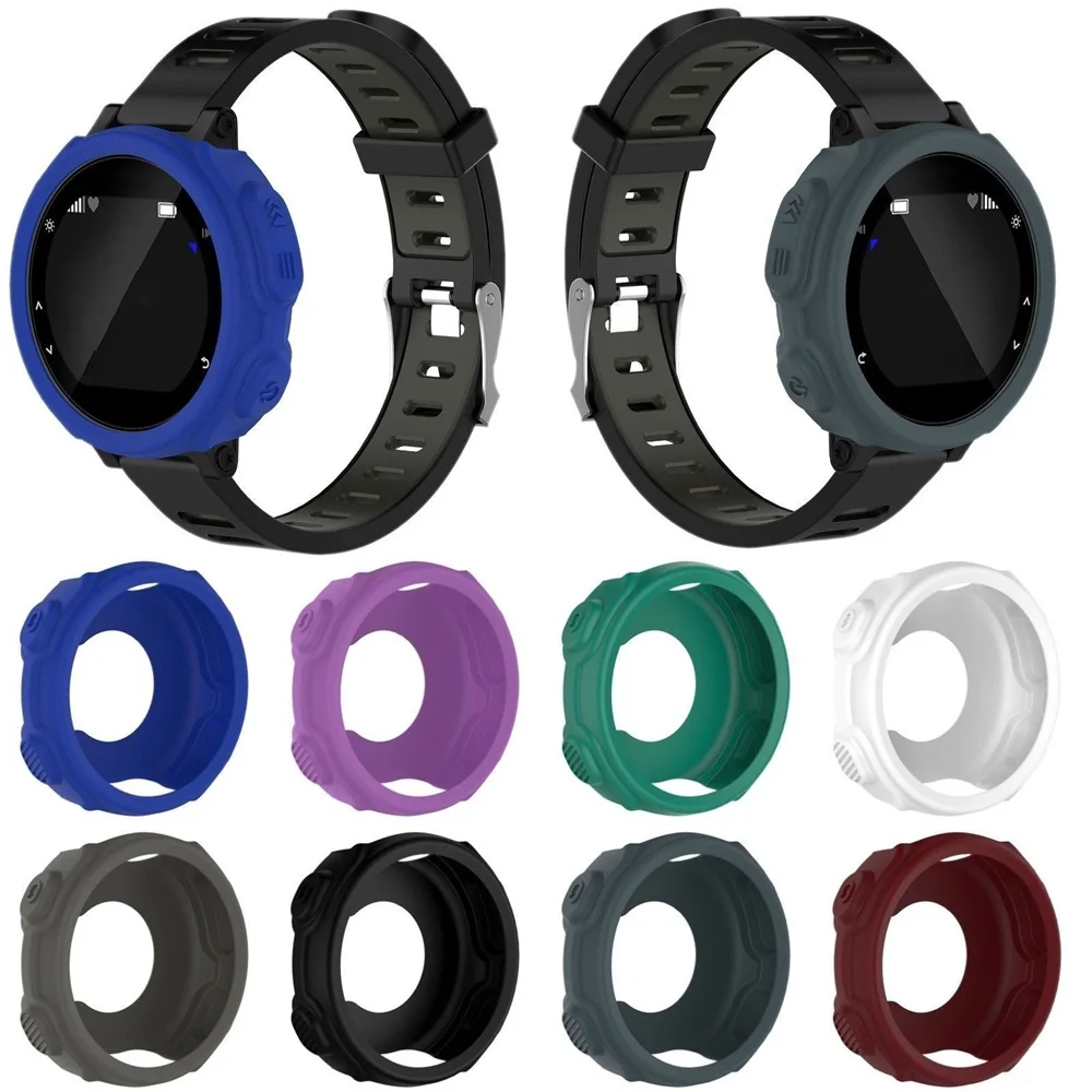 For Garmin Smartwatch 235 735 Silicone Wristband Bracelet Protector Case Cover For Garmin Forerunner 235 / 735XT Protector Case