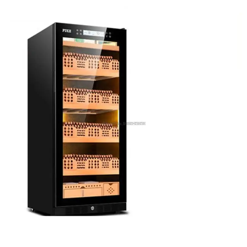 FUKE FK-48 cigar cabinet humidor led light humidor Cooler Humidor Cabinet Cedar wood Cigar Cooler FK-48C2