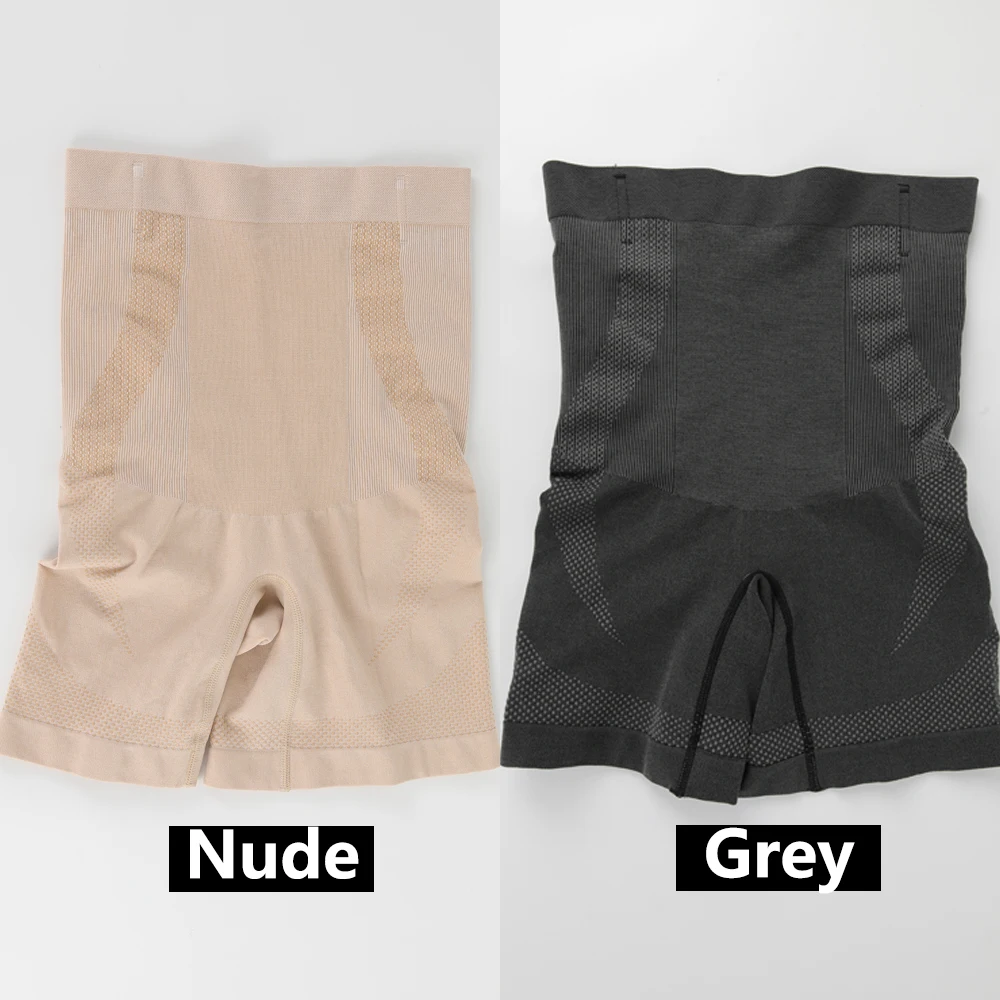 Large Size High Waist Shaping Shorts Women Abdominal Control Tight Shorts Slim Fit Stretch Safety Pants Women Sexy Underwear