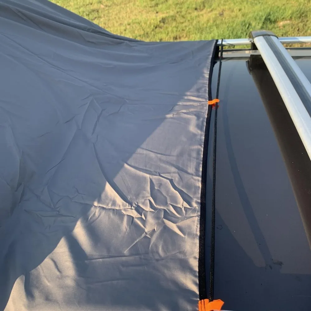 خيمة سيارات الدفع الرباعي المحمولة للتخييم في فان، مأوى خفيف الوزن مقاوم للماء، مثالية للمسافرين البدويين، سهلة التغيير والاستحمام #6