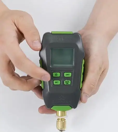 VG90 Intelligent Digital Vacuum Meter Portable Laboratory Refrigeration System Vacuum Check Pressure Vacuum Gauge 0-10000P Tool