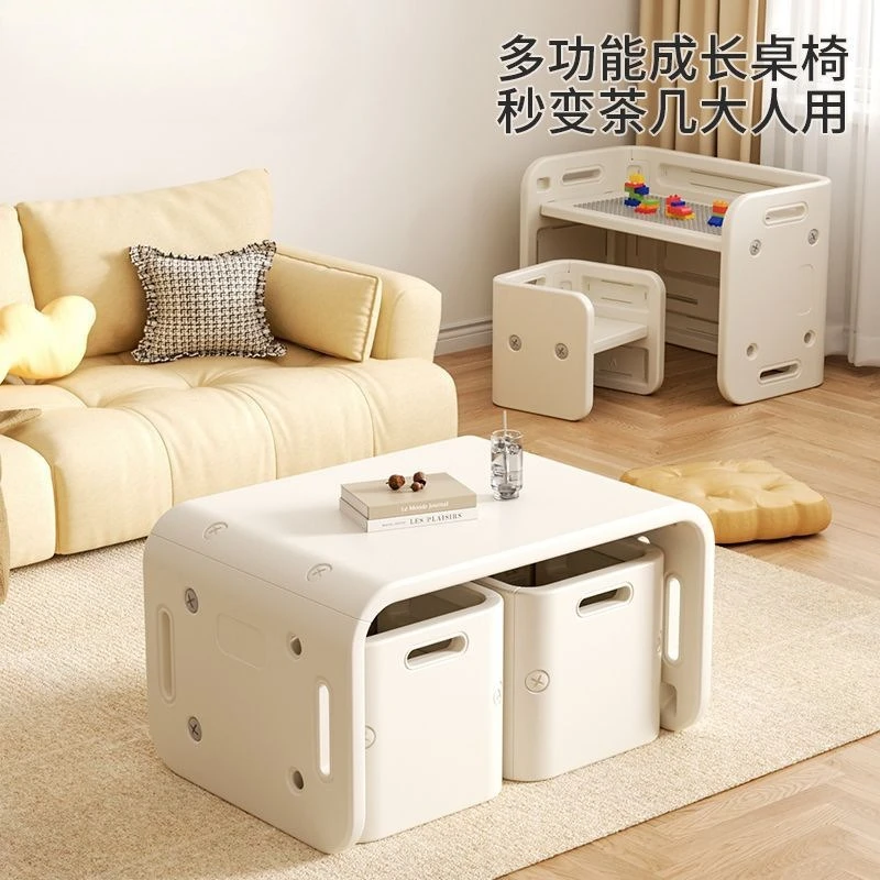 Children's study table and chair set household children primary school children toy table boys and girls simple
